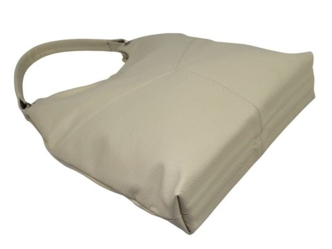 Torebka Skórzana MAGRE (PL) AGNIESZKA Skóra Naturalna KREMOWY 