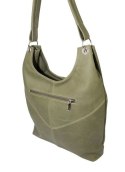 Torebka Skórzana MAGRE (PL) AGNIESZKA Skóra Naturalna OLIWKOWY 