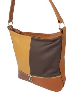 Torebka Skórzana MAGRE (PL) AŚKA Skóra Naturalna Trójkolorowa Wersja 22