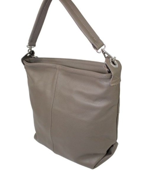 Torebka Skórzana Magre (PL) FIONA Skóra Naturalna CZEKOLADOWY