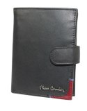 Portfel Męski Skórzany PIERRE CARDIN Skóra Licowa Duży Pionowy Z Zapięciem Z OZDOBNYM ELEMENTEM RFID 326A 12,5 x 10 [cm]