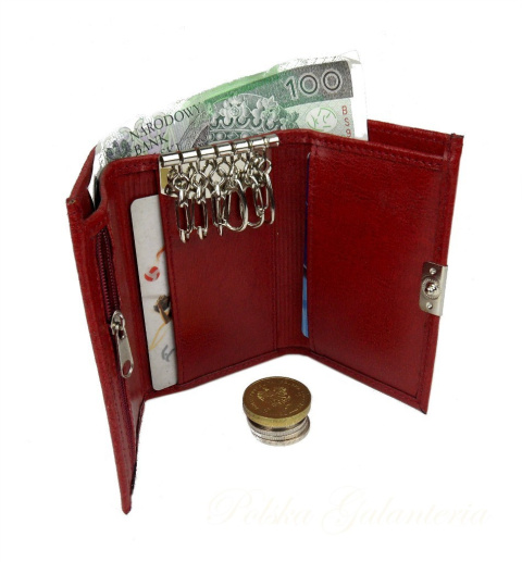 Etui Na Klucze Z Haczykami ANDRUS (PL) Skóra Naturalna Etui Na Klucze Z Haczykami ANDRUS (PL) Skóra Naturalna