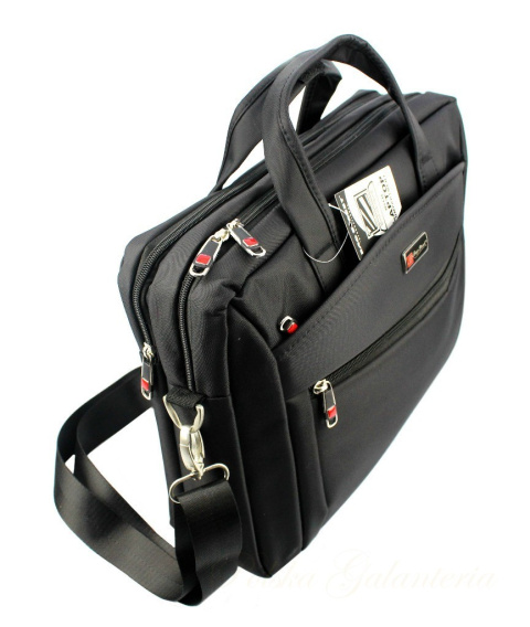 Elegancka I StylowaTorba Na Netbooka Dokumenty Do Pracy Solidna Bag Street Średni ''WZÓR II'' BS4422 Elegancka I StylowaTorba Na Netbooka Dokumenty Do Pracy Solidna Bag Street Średni ''WZÓR II'' BS4422
