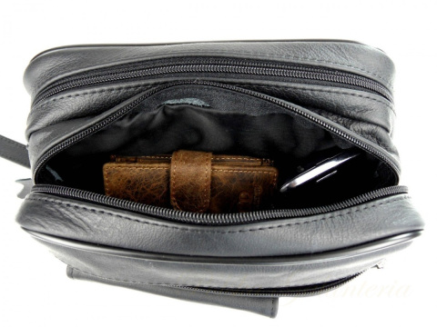 Saszetka Męska Skórzana Średnia MAGRE (PL) MIETEK II Skóra Naturalna DeLuxe 22 x 14,5 Saszetka Męska Skórzana Średnia MAGRE (PL) MIETEK II Skóra Naturalna DeLuxe 22 x 14,5
