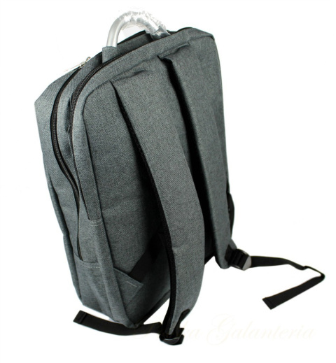 Solidny Plecak Bag Street ''DE LUXE'' 4014 Duży Z Funkcją Noszenia Laptopa 15'' Solidny Plecak Bag Street ''DE LUXE'' 4014 Duży Z Funkcją Noszenia Laptopa 15''