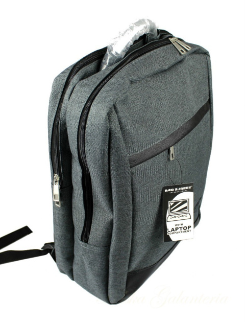 Solidny Plecak Bag Street ''DE LUXE'' 4014 Duży Z Funkcją Noszenia Laptopa 15'' Solidny Plecak Bag Street ''DE LUXE'' 4014 Duży Z Funkcją Noszenia Laptopa 15''