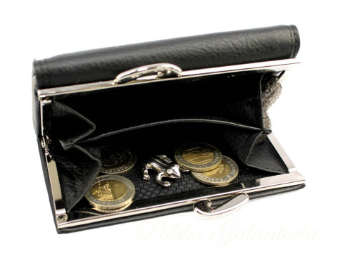 Portfel Damski Skórzany MONEY MAKER Skóra Licowa Klamra 12 cm MM5286 Portfel Damski Skórzany MONEY MAKER Skóra Licowa Klamra 12 cm MM5286