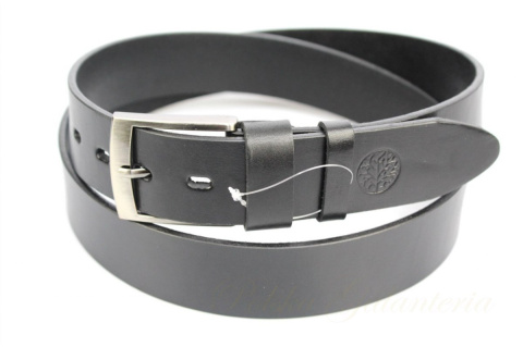 Pasek Męski Skórzany BETLEWSKI (PL) Skóra Naturalna Licowa EXTRA Gładki 40 mm CZARNY Pasek Męski Skórzany BETLEWSKI (PL) Skóra Naturalna Licowa EXTRA Gładki 40 mm CZARNY