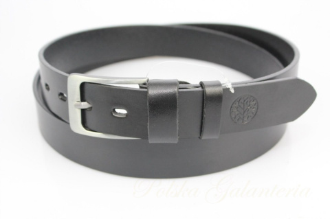 Pasek Męski Skórzany BETLEWSKI (PL) Skóra Naturalna Licowa EXTRA Gładki 40 mm CZARNY Pasek Męski Skórzany BETLEWSKI (PL) Skóra Naturalna Licowa EXTRA Gładki 40 mm CZARNY