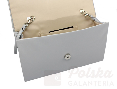 Elegancka Torebka/Kopertówka Torebka Wizytowa PolskaGalanteria WZÓR 4 SZARY DŁUGA Elegancka Torebka/Kopertówka Torebka Wizytowa PolskaGalanteria WZÓR 4 SZARY DŁUGA