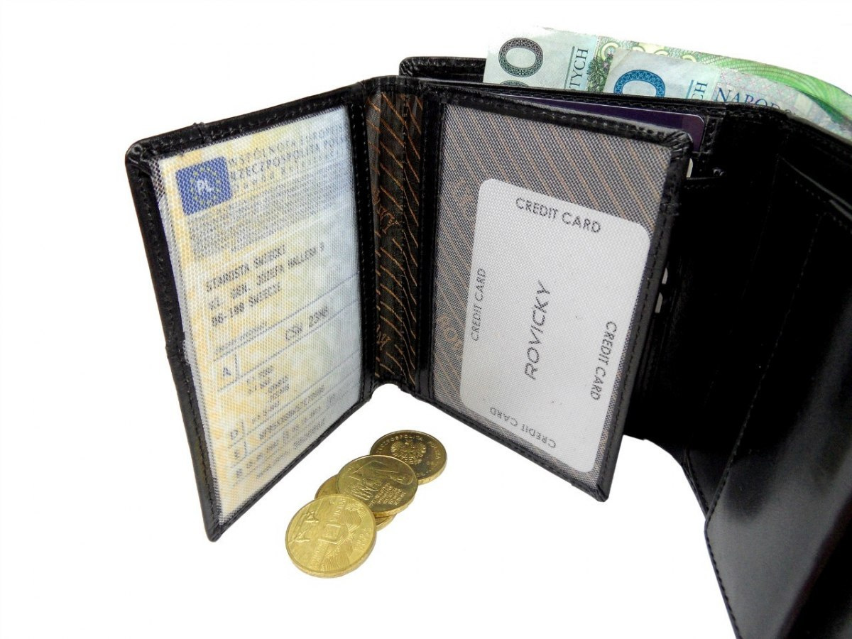 Elegancki Portfel Męski Skórzany ROVICKY (PL) Skóra Licowa Duży Pionowy Kwadratowy Bez Zapięcia PC 102-ASL Elegancki Portfel Męski Skórzany ROVICKY (PL) Skóra Licowa Duży Pionowy Kwadratowy Bez Zapięcia PC 102-ASL