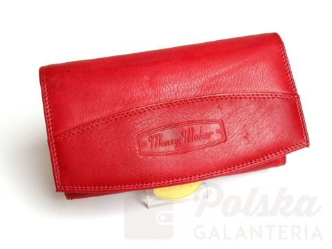 Portfel Damski MONEY MAKER Duży Z Klamrą Mozaika MM12131B Portfel Damski MONEY MAKER Duży Z Klamrą Mozaika MM12131B