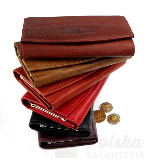 Portfel Damski MONEY MAKER Duży Z Klamrą Mozaika MM12131B Portfel Damski MONEY MAKER Duży Z Klamrą Mozaika MM12131B