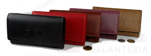 Portfel Damski MONEY MAKER Duży Z Napem Mozaika MM12129B Portfel Damski MONEY MAKER Duży Z Napem Mozaika MM12129B