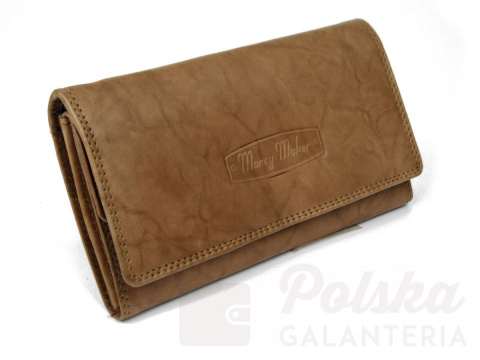 Portfel Damski MONEY MAKER Duży Z Napem Mozaika MM12129B Portfel Damski MONEY MAKER Duży Z Napem Mozaika MM12129B