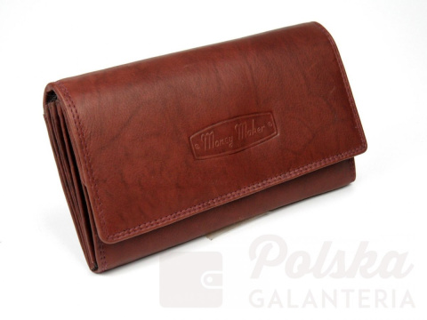 Portfel Damski MONEY MAKER Duży Z Napem Mozaika MM12129B Portfel Damski MONEY MAKER Duży Z Napem Mozaika MM12129B