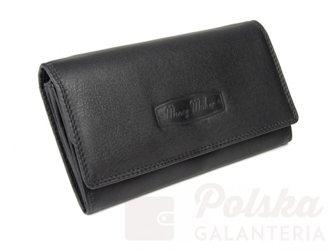 Portfel Damski MONEY MAKER Duży Z Napem Mozaika MM12129B Portfel Damski MONEY MAKER Duży Z Napem Mozaika MM12129B