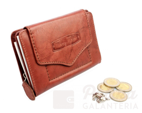 Portfel Damski Skóra Licowa MONEY MAKER 13 cm Suwak Na Zewnątrz RFID Kuferek Wzór II MM528B Portfel Damski Skóra Licowa MONEY MAKER 13 cm Suwak Na Zewnątrz RFID Kuferek Wzór II MM528B