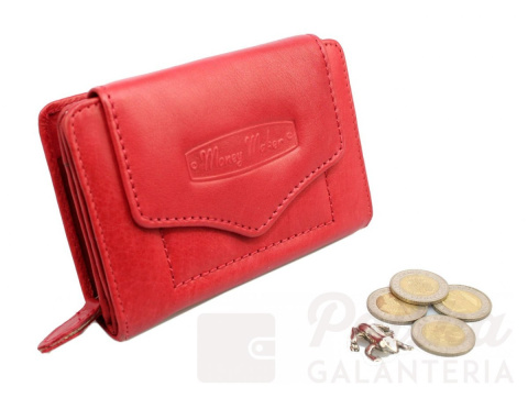 Portfel Damski Skóra Licowa MONEY MAKER 13 cm Suwak Na Zewnątrz RFID Kuferek Wzór II MM528B Portfel Damski Skóra Licowa MONEY MAKER 13 cm Suwak Na Zewnątrz RFID Kuferek Wzór II MM528B