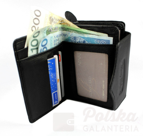 Portfel Damski Skóra Licowa MONEY MAKER 13 cm Suwak Na Zewnątrz RFID Kuferek Wzór II MM528B Portfel Damski Skóra Licowa MONEY MAKER 13 cm Suwak Na Zewnątrz RFID Kuferek Wzór II MM528B