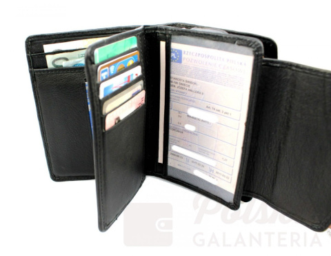 Portfel Damski Skóra Licowa MONEY MAKER 13 cm Suwak Na Zewnątrz RFID Kuferek Wzór II MM528B Portfel Damski Skóra Licowa MONEY MAKER 13 cm Suwak Na Zewnątrz RFID Kuferek Wzór II MM528B