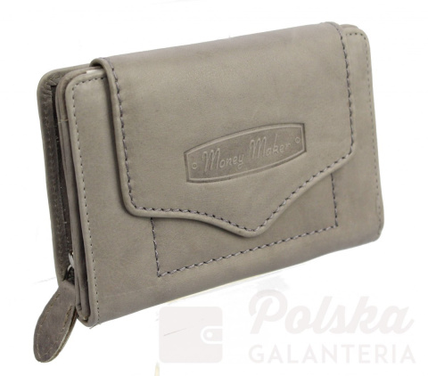 Portfel Damski Skóra Licowa MONEY MAKER 13 cm Suwak Na Zewnątrz RFID Kuferek Wzór II MM528B Portfel Damski Skóra Licowa MONEY MAKER 13 cm Suwak Na Zewnątrz RFID Kuferek Wzór II MM528B