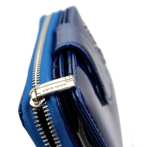 Portfel Damski Skóra Naturalna PIERRE CARDIN Z Suwakiem Piórnik 13 cm Lakierowany 115 Portfel Damski Skóra Naturalna PIERRE CARDIN Z Suwakiem Piórnik 13 cm Lakierowany 115