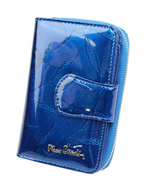 Portfel Damski Skóra Naturalna PIERRE CARDIN Z Suwakiem Piórnik 13 cm Lakierowany 115 Portfel Damski Skóra Naturalna PIERRE CARDIN Z Suwakiem Piórnik 13 cm Lakierowany 115