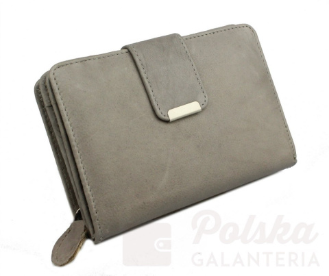 Portfel Damski Skórzany MONEY MAKER Skóra Licowa 13 cm Z Suwakiem Na Zewnątrz MM509B Portfel Damski Skórzany MONEY MAKER Skóra Licowa 13 cm Z Suwakiem Na Zewnątrz MM509B