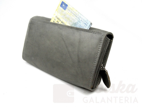 Portfel Damski Skórzany MONEY MAKER Skóra Licowa Długi Suwak Mozaika 12132B Portfel Damski Skórzany MONEY MAKER Skóra Licowa Długi Suwak Mozaika 12132B