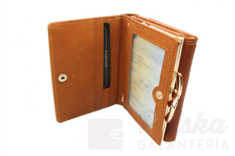 Portfel Damski Skórzany Money Maker 12 cm Klamra I Klapka Skóra Naturalna MM5234 Portfel Damski Skórzany Money Maker 12 cm Klamra I Klapka Skóra Naturalna MM5234
