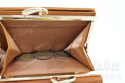 Portfel Damski Skórzany Money Maker 12 cm Klamra I Klapka Skóra Naturalna MM5234