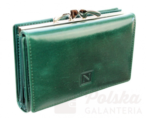 Portfel Damski Skórzany NICOLE 12 cm Klamra Skóra Naturalna Z Klapką NI47009 Portfel Damski Skórzany NICOLE 12 cm Klamra Skóra Naturalna Z Klapką NI47009