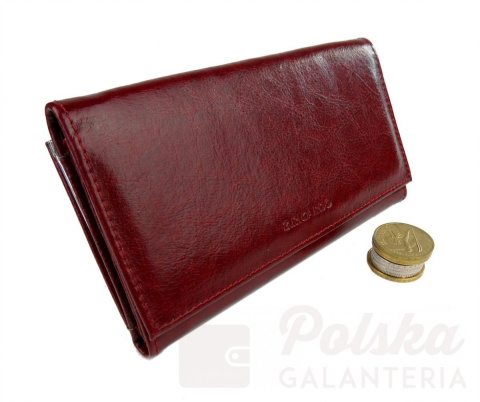 Portfel Damski Skórzany Z.RICARDO (PL) Klamra Skóra Naturalna Licowa 16 cm ZR16 Portfel Damski Skórzany Z.RICARDO (PL) Klamra Skóra Naturalna Licowa 16 cm ZR16