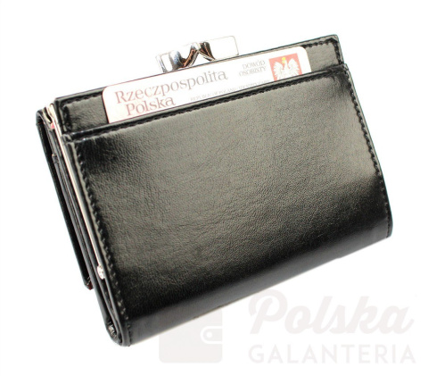 Portfel Damski WILMAR (PL) 12 cm Klamra Skóra Włoska WIL_P30 RFID Portfel Damski WILMAR (PL) 12 cm Klamra Skóra Włoska WIL_P30 RFID