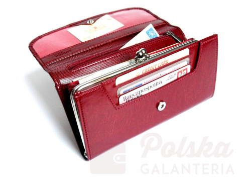 Portfel Damski WILMAR (PL) Długi Klamra Skóra Włoska WIL_P16K Portfel Damski WILMAR (PL) Długi Klamra Skóra Włoska WIL_P16K