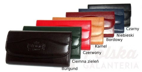 Portfel Damski WILMAR (PL) Długi Klamra Skóra Włoska WIL_P16K Portfel Damski WILMAR (PL) Długi Klamra Skóra Włoska WIL_P16K