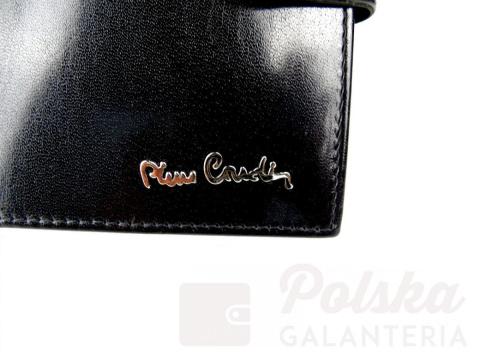 Portfel Męski Skórzany PIERRE CARDIN Skóra Licowa Duży Pionowy Bez Zapięcia Gładki Z Połyskiem 326 Portfel Męski Skórzany PIERRE CARDIN Skóra Licowa Duży Pionowy Bez Zapięcia Gładki Z Połyskiem 326
