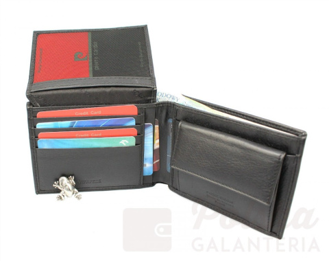 Portfel Męski Skórzany PIERRE CARDIN Skóra Licowa Duży Poziomy Bez Zapięcia Ze Skrzydełkiem Do Góry YS507.1 8806 Portfel Męski Skórzany PIERRE CARDIN Skóra Licowa Duży Poziomy Bez Zapięcia Ze Skrzydełkiem Do Góry YS507.1 8806