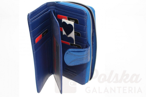 Portfel Damski Skóra Naturalna PIERRE CARDIN Z Suwakiem Piórnik 16 cm Lakierowany 116 Portfel Damski Skóra Naturalna PIERRE CARDIN Z Suwakiem Piórnik 16 cm Lakierowany 116