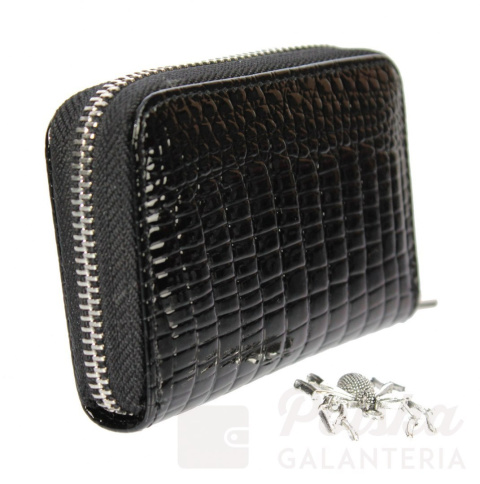 Eleganckie Etui Na Karty Wizytownik Alessandro Paoli Skóra Lakierowana Eleganckie Etui Na Karty Wizytownik Alessandro Paoli Skóra Lakierowana