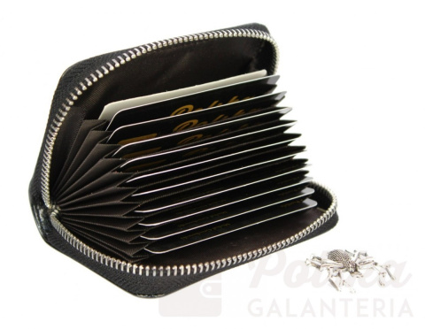 Eleganckie Etui Na Karty Wizytownik Alessandro Paoli Skóra Lakierowana Eleganckie Etui Na Karty Wizytownik Alessandro Paoli Skóra Lakierowana