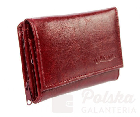 Portfel Damski Skórzany CRIS-POL(PL) Skóra Licowa 12 cm Suwak Na Zewnątrz P12 Portfel Damski Skórzany CRIS-POL(PL) Skóra Licowa 12 cm Suwak Na Zewnątrz P12