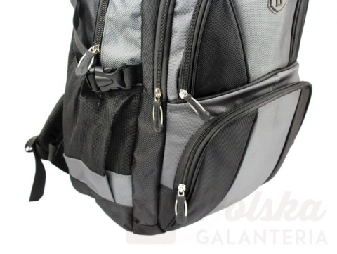 Solidny Plecak Bag Street ''DE LUXE'' Duży Z Funkcją Noszenia Laptopa BS4064 15'' Solidny Plecak Bag Street ''DE LUXE'' Duży Z Funkcją Noszenia Laptopa BS4064 15''