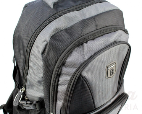 Solidny Plecak Bag Street ''DE LUXE'' Duży Z Funkcją Noszenia Laptopa BS4064 15'' Solidny Plecak Bag Street ''DE LUXE'' Duży Z Funkcją Noszenia Laptopa BS4064 15''