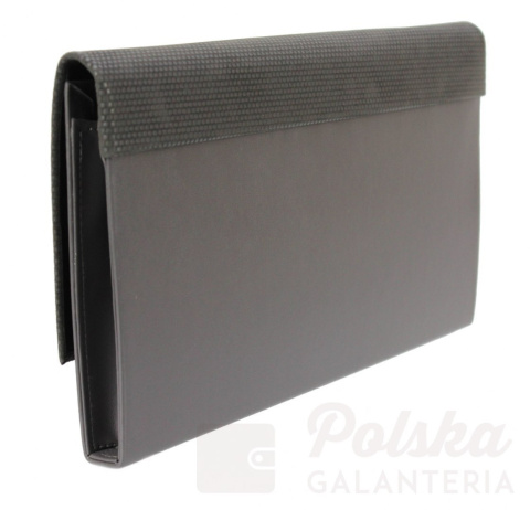 Elegancka Torebka/Kopertówka Torebka Wizytowa PolskaGalanteria WZÓR 2 BL GRAFITOWY I DŁUGA Elegancka Torebka/Kopertówka Torebka Wizytowa PolskaGalanteria WZÓR 2 BL GRAFITOWY I DŁUGA