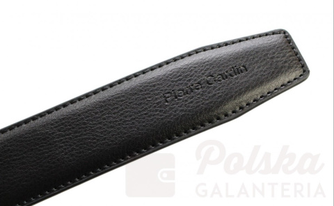 Pasek Skórzany Pierre Cardin 35 mm AUTOMAT MECHANIZM ZĄBKOWY KLAMRA "CZARNA 6" Skóra Naturalna EXTRA CZARNY Pasek Skórzany Pierre Cardin 35 mm AUTOMAT MECHANIZM ZĄBKOWY KLAMRA "CZARNA 6" Skóra Naturalna EXTRA CZARNY