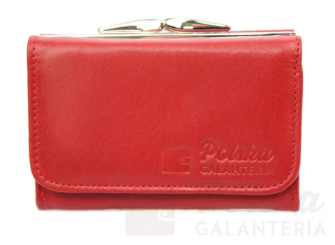 Portfel Damski Skórzany PolskaGalanteria 12 cm Klamra Skóra Naturalna Cielęca KP D1208 Portfel Damski Skórzany PolskaGalanteria 12 cm Klamra Skóra Naturalna Cielęca KP D1208