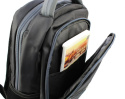 Solidny Plecak Bag Street ''DE LUXE'' Duży Z Funkcją Noszenia Laptopa BS4085 15''