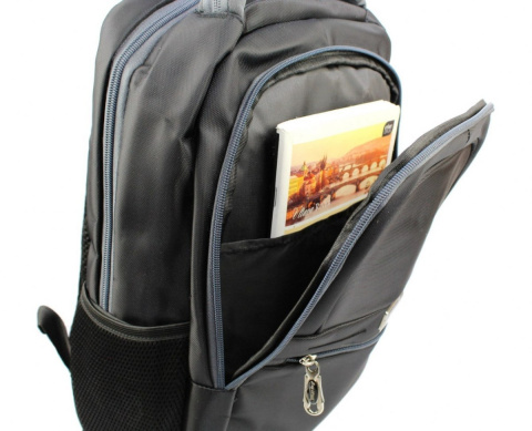 Solidny Plecak Bag Street ''DE LUXE'' Duży Z Funkcją Noszenia Laptopa BS4085 15'' Solidny Plecak Bag Street ''DE LUXE'' Duży Z Funkcją Noszenia Laptopa BS4085 15''